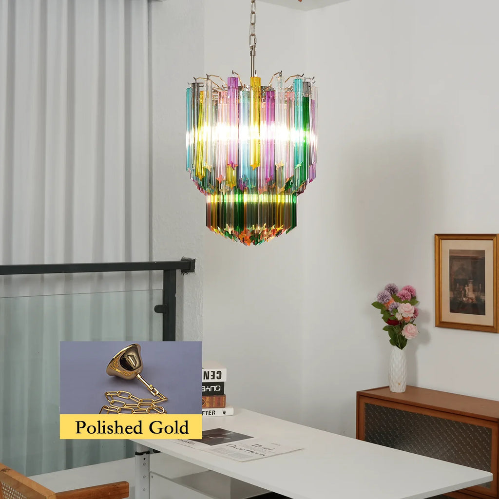Prismatic Murano Colorful Chandelier product image
