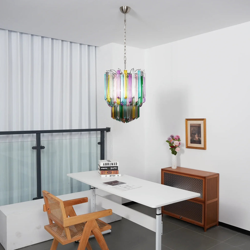 Prismatic Murano Colorful Chandelier product image