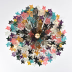 Prismatic Glass Colorful Chandelier Glass lighting by Bling Lighting Studio