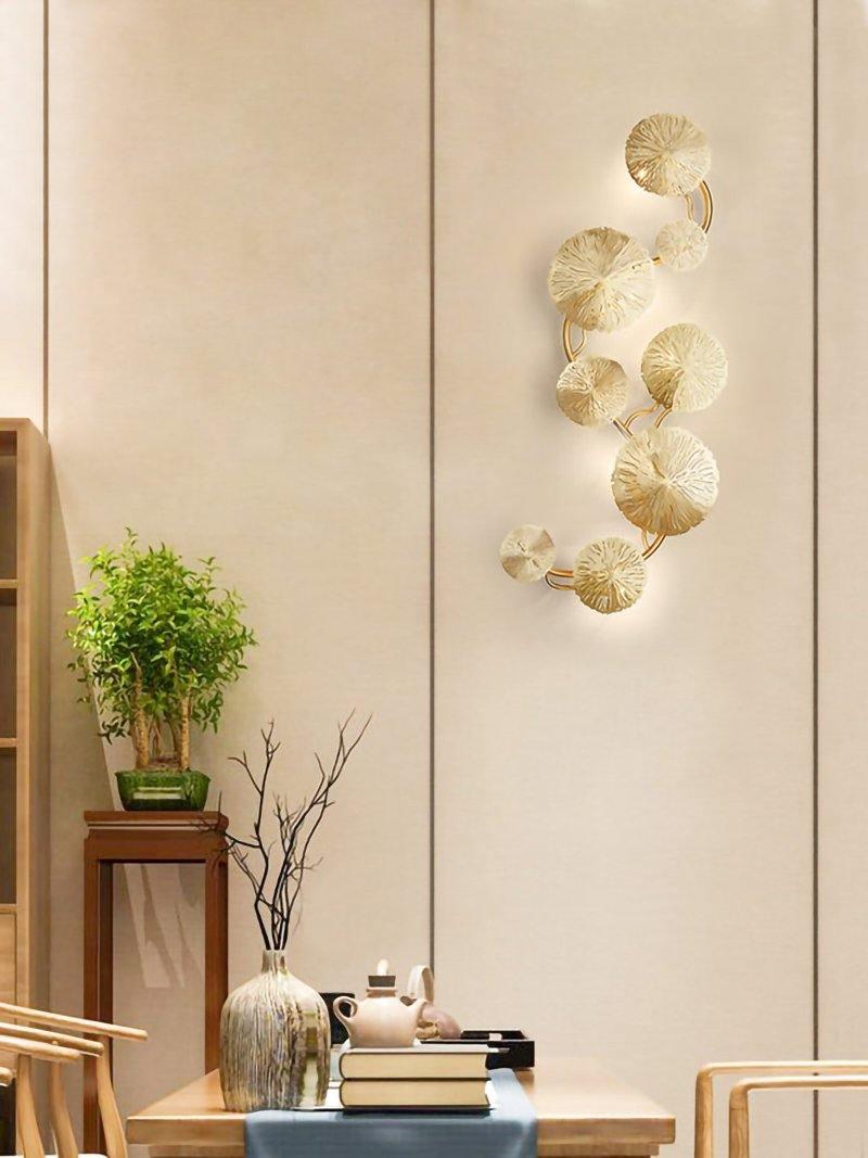 Lotus Leaf Branch Wall Sconce product image