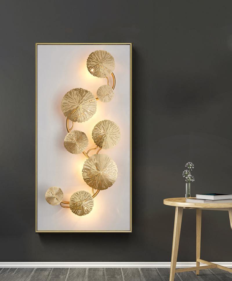 Lotus Leaf Branch Wall Sconce product image