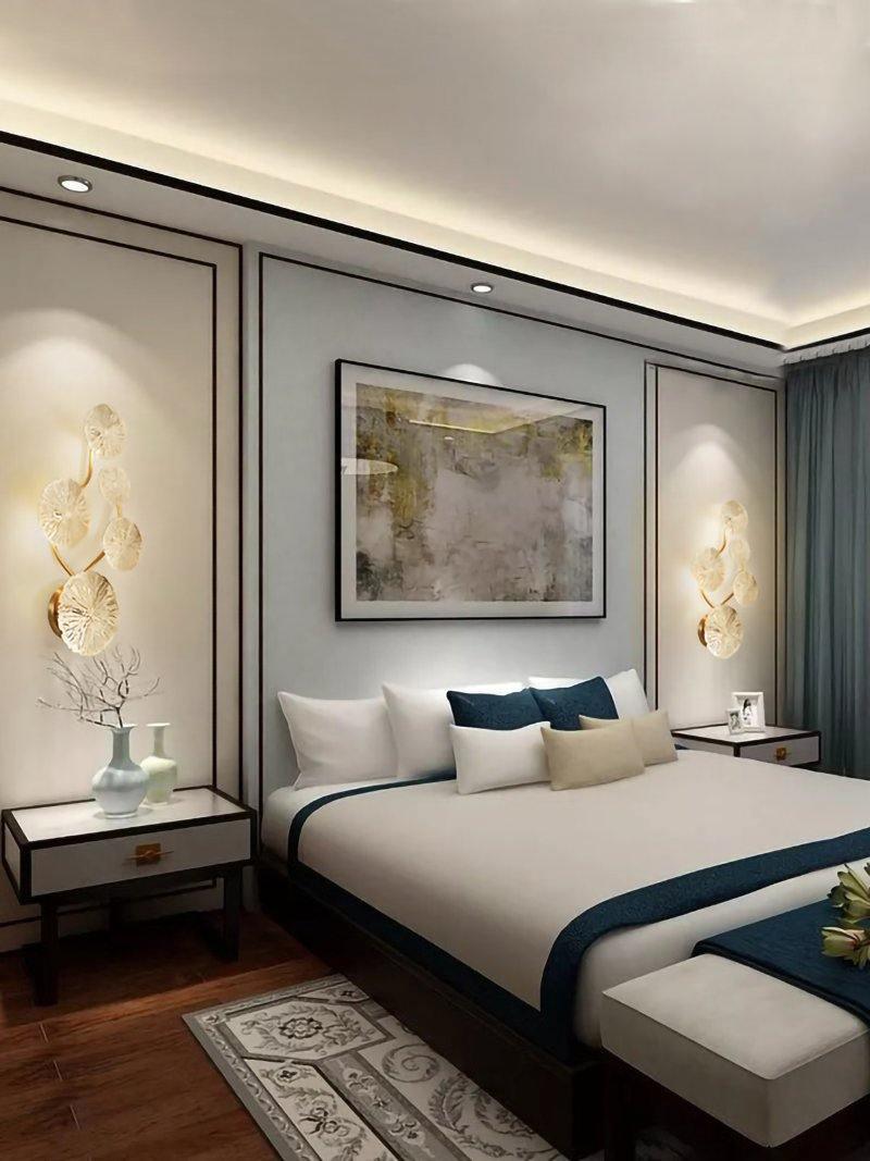 Lotus Leaf Branch Wall Sconce product image