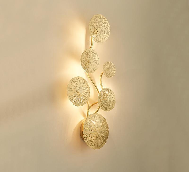 Lotus Leaf Branch Wall Sconce product image