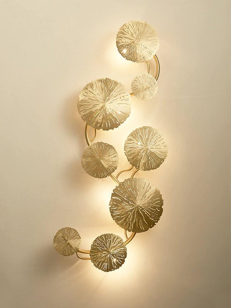 Lotus Leaf Branch Wall Sconce product image
