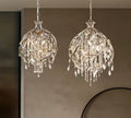 Vintage Style Designer Creative Branch Crystal Pendant For Dining Table/Entryway by Bling Lighting Studio