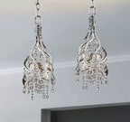 Vintage Style Designer Creative Branch Crystal Pendant For Dining Table/Entryway by Bling Lighting Studio