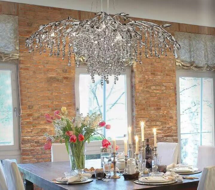 New Luxury Branch Crystal Pendant Chandelier Designer Creative Art Dining Room/Living Room Light Fixture by Bling Lig...