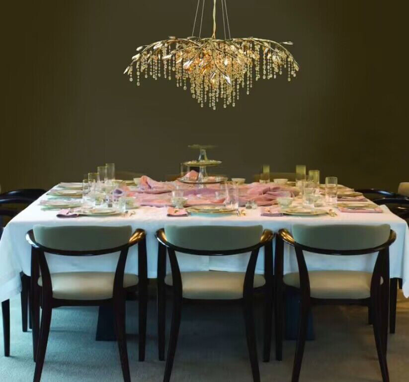New Luxury Branch Crystal Pendant Chandelier Designer Creative Art Dining Room/Living Room Light Fixture by Bling Lig...