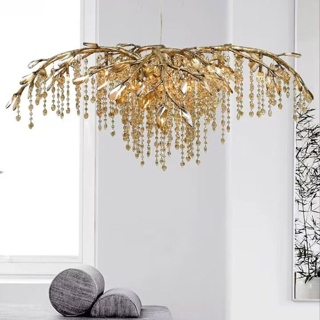 New Luxury Branch Crystal Pendant Chandelier Designer Creative Art Dining Room/Living Room Light Fixture by Bling Lig...