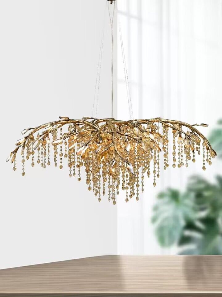New Luxury Branch Crystal Pendant Chandelier Designer Creative Art Dining Room/Living Room Light Fixture by Bling Lig...