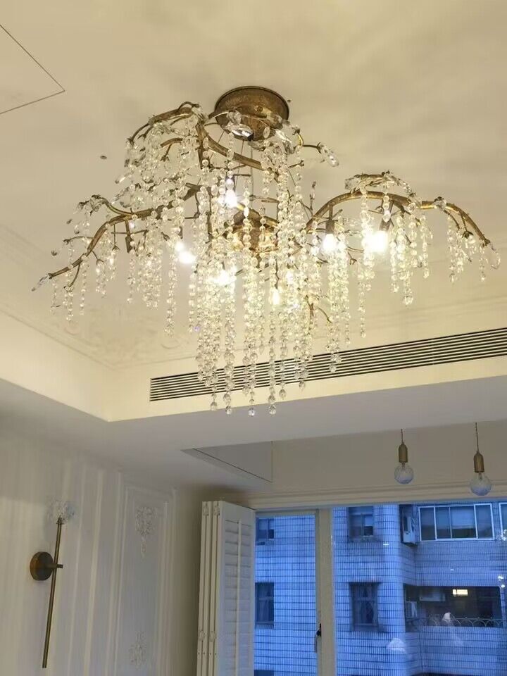 New Luxury Branch Crystal Pendant Chandelier Designer Creative Art Dining Room/Living Room Light Fixture by Bling Lig...