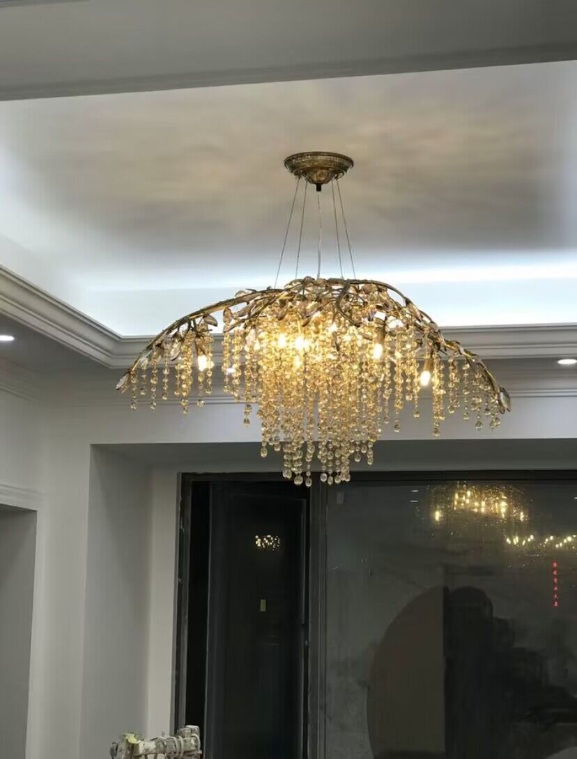 New Luxury Branch Crystal Pendant Chandelier Designer Creative Art Dining Room/Living Room Light Fixture by Bling Lig...