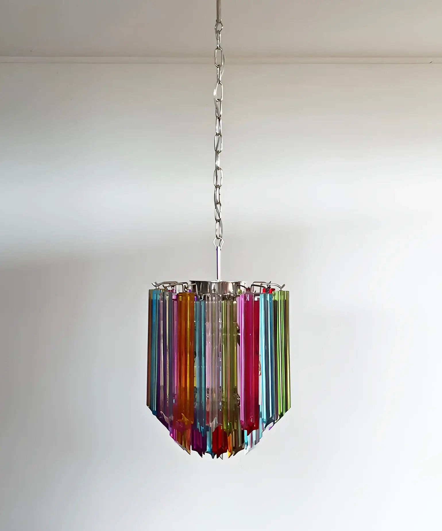 Quadriedri Murano Prisms Multicolored Chandelier product image