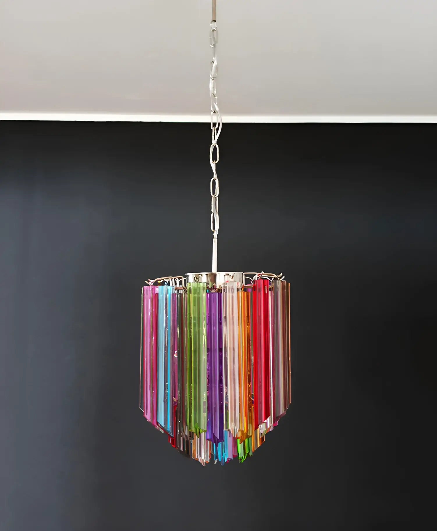 Quadriedri Murano Prisms Multicolored Chandelier product image