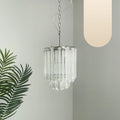 Quadriedri Murano Prisms Transparant Chandelier product image