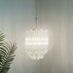 Quadriedri Murano Prisms Transparant Chandelier product image