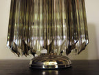 Murano Table Lamp | 24 Clear Smoked Prism Glass | Set of 2