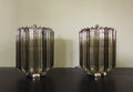 Murano Table Lamp | 24 Clear Smoked Prism Glass | Set of 2