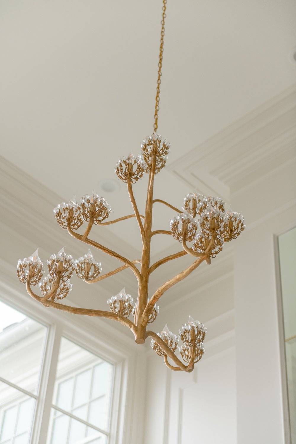 Mina Luxury Branch Flower Chandelier by Bling Lighting Studio