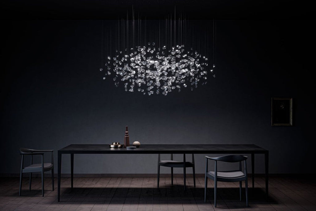 Raw Crystal Customize Chandelier