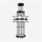 Rayonne Art Deco Pendant Chandelier
