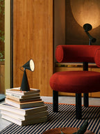 Rechargeable Cone Table Lamp