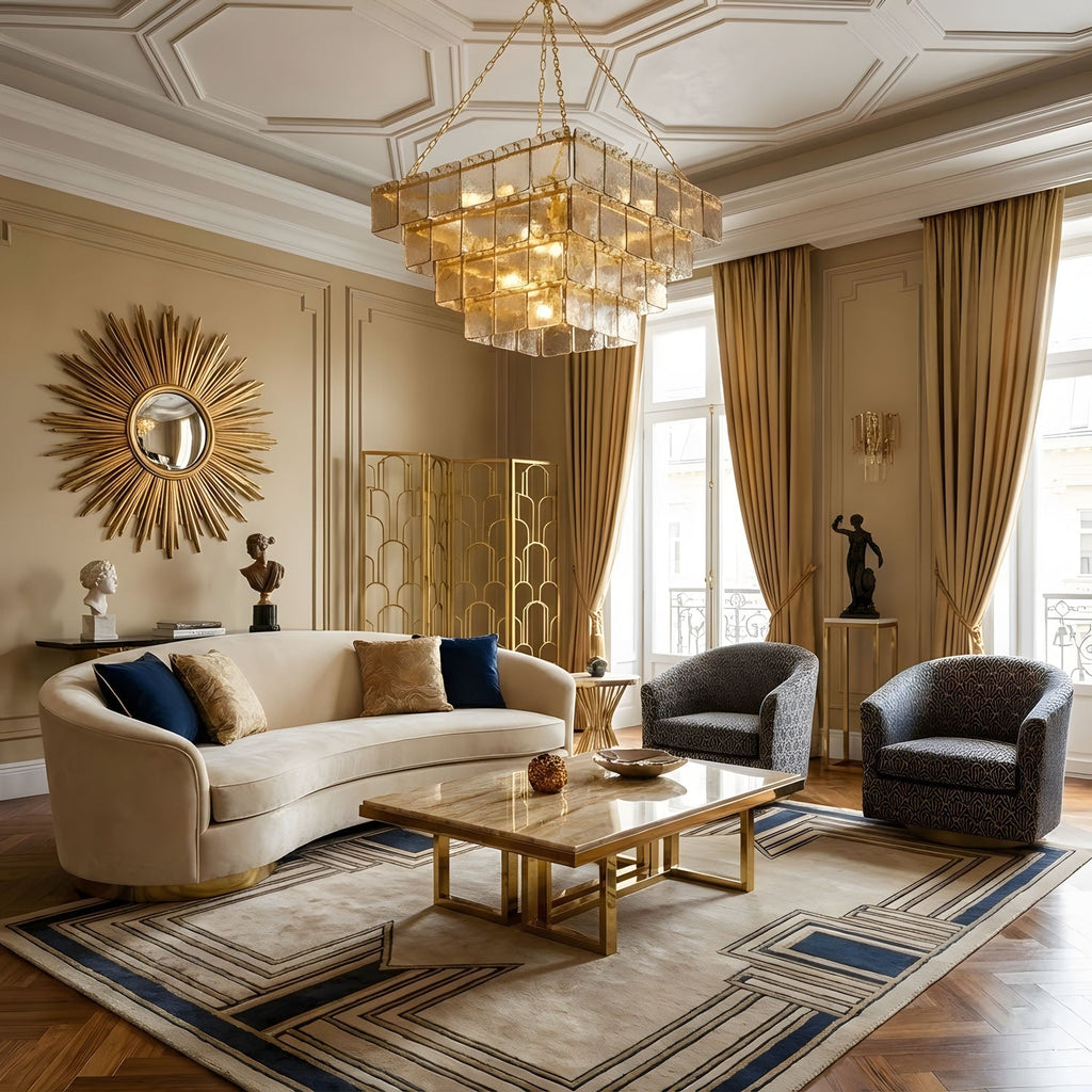 Sophisticated Tiered Chain Suspended Chandelier product image