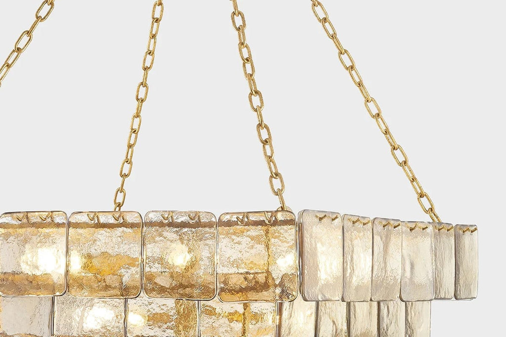 Sophisticated Tiered Chain Suspended Chandelier product image