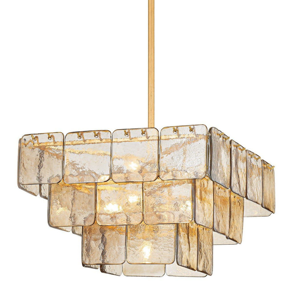 Modern Regal Chandelier material and finish detail