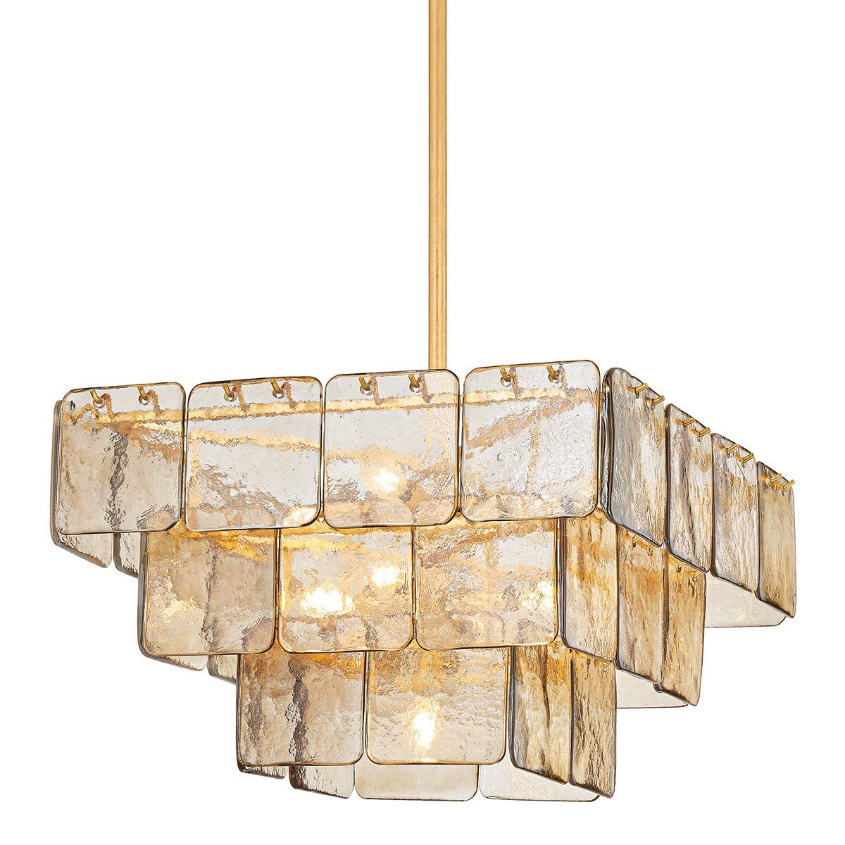 Modern Regal Chandelier material and finish detail
