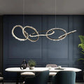 Kevyn Modern Rock Crystal Irregular Living Room Chandelier, Staircase Chandelier by Bling Lighting Studio