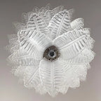 Modern Rosalind Murano Clear Felci Glass Chandelier product image