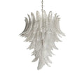 Modern Rosalind Murano Clear Felci Glass Chandelier product image