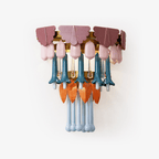 Roselle Ceramic Fringe Wall Lamp
