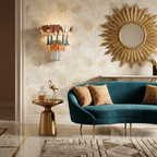 Roselle Ceramic Fringe Wall Lamp