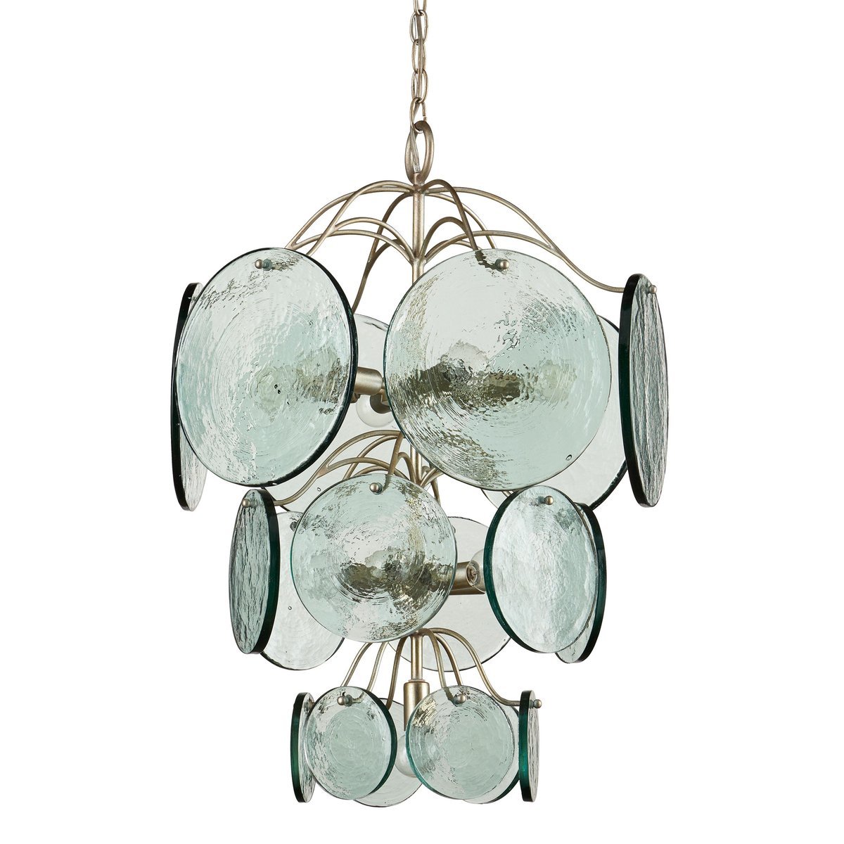 Rovigo Chandelier Glass lighting by Bling Lighting Studio