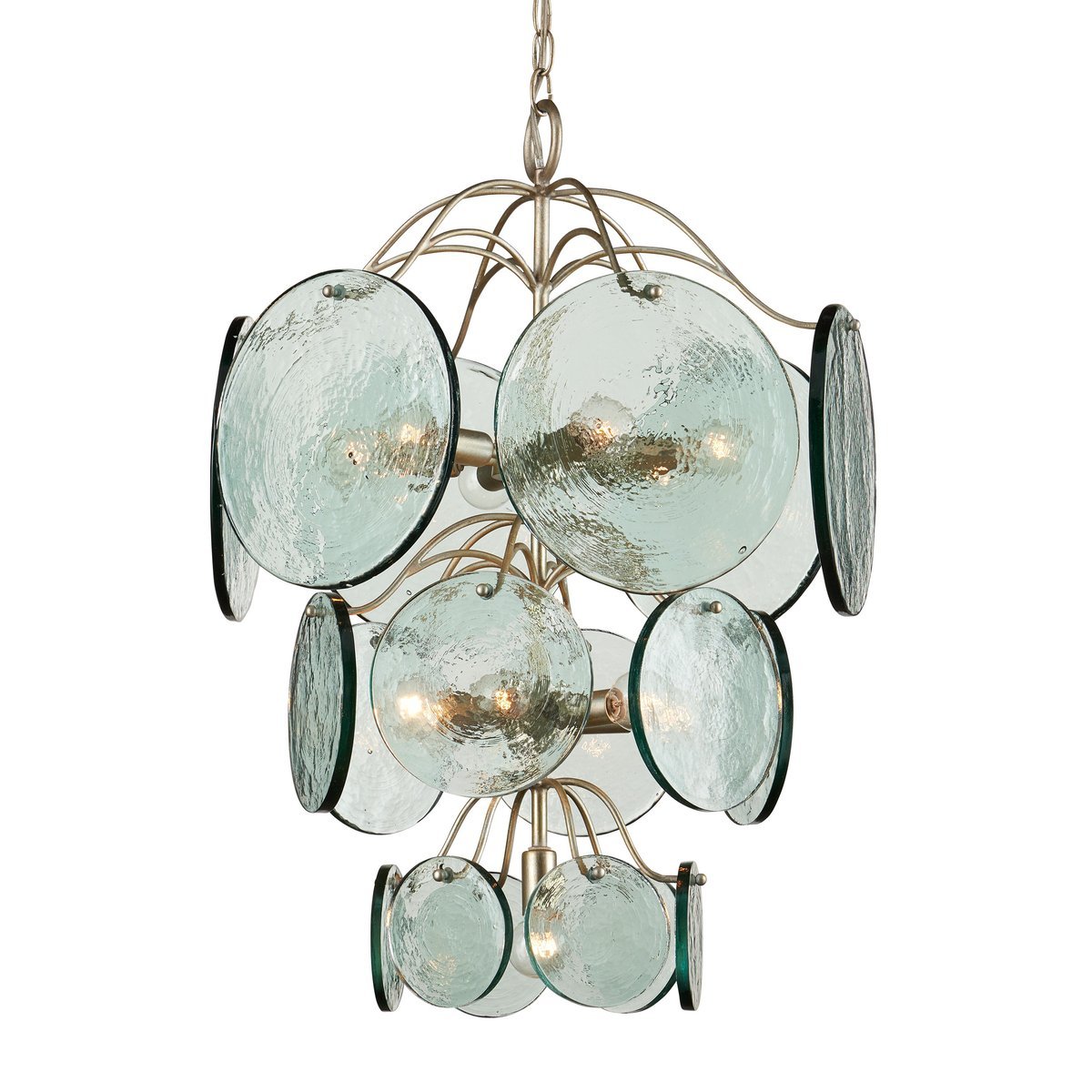 Rovigo Chandelier Glass lighting by Bling Lighting Studio