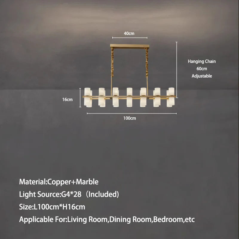 Lunara Alabaster Chandelier product image