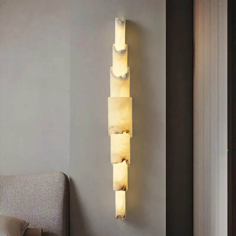 Stanton Alabaster Wall Light Fixture lighting fixture detail view