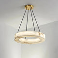 Palmer Alabaster Chandelier by Bling Lighting Studio