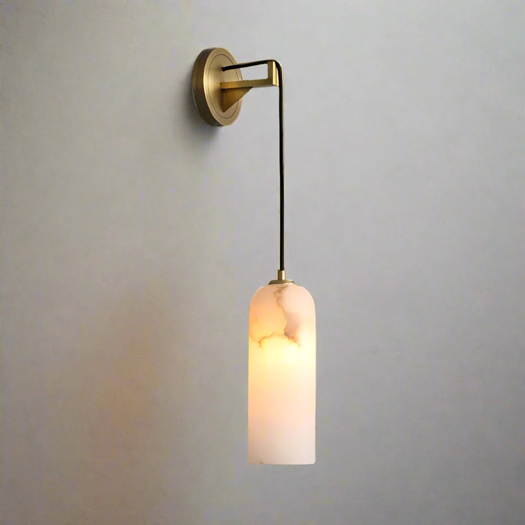 Lucera Alabaster Pendant Sconce