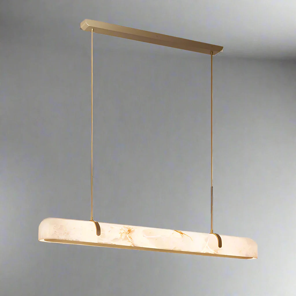 Windsor Alabaster Copper Linear Pendant additional product view
