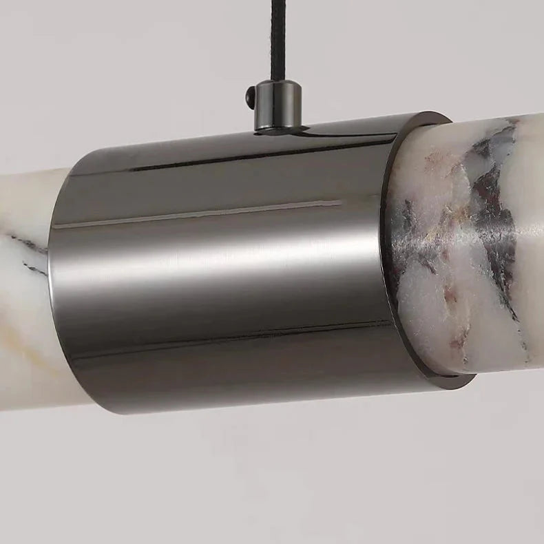 Warner Alabaster Linear Suspension Light lighting fixture product image