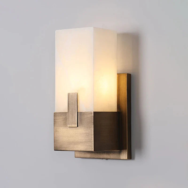 Altara Alabaster Wall Sconce