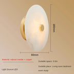 Witney Alabaster & Copper Wall Sconce product image