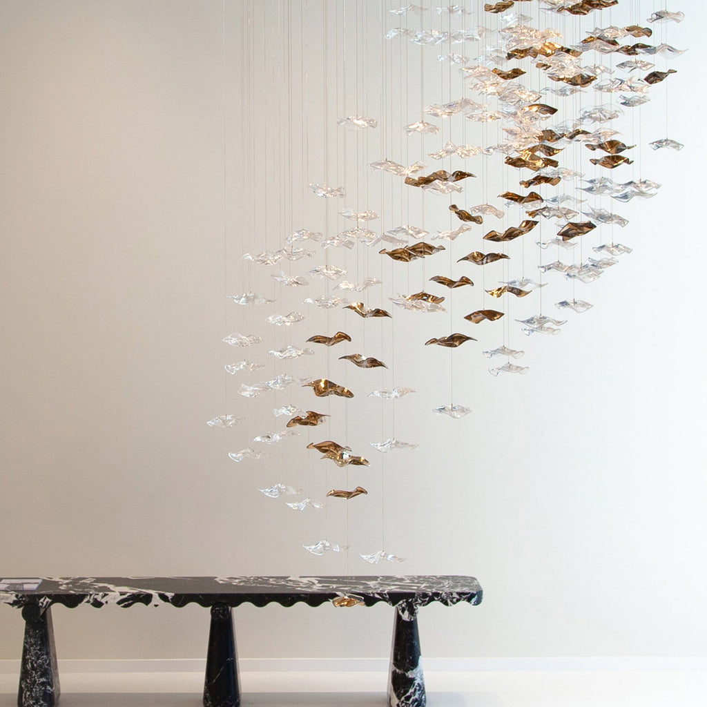 Tidal Art Glass Pendants Lamp