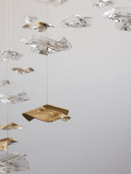 Tidal Art Glass Chandelier