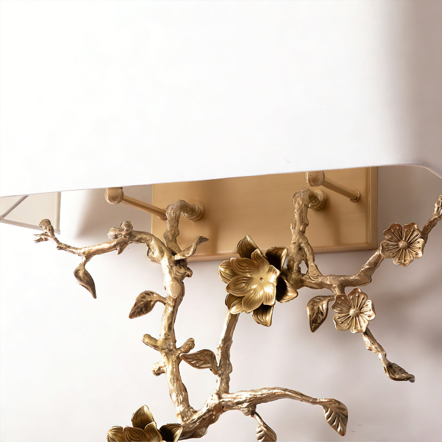 Sanremo Branch Brass Wall Light by Bling Lighting Studio