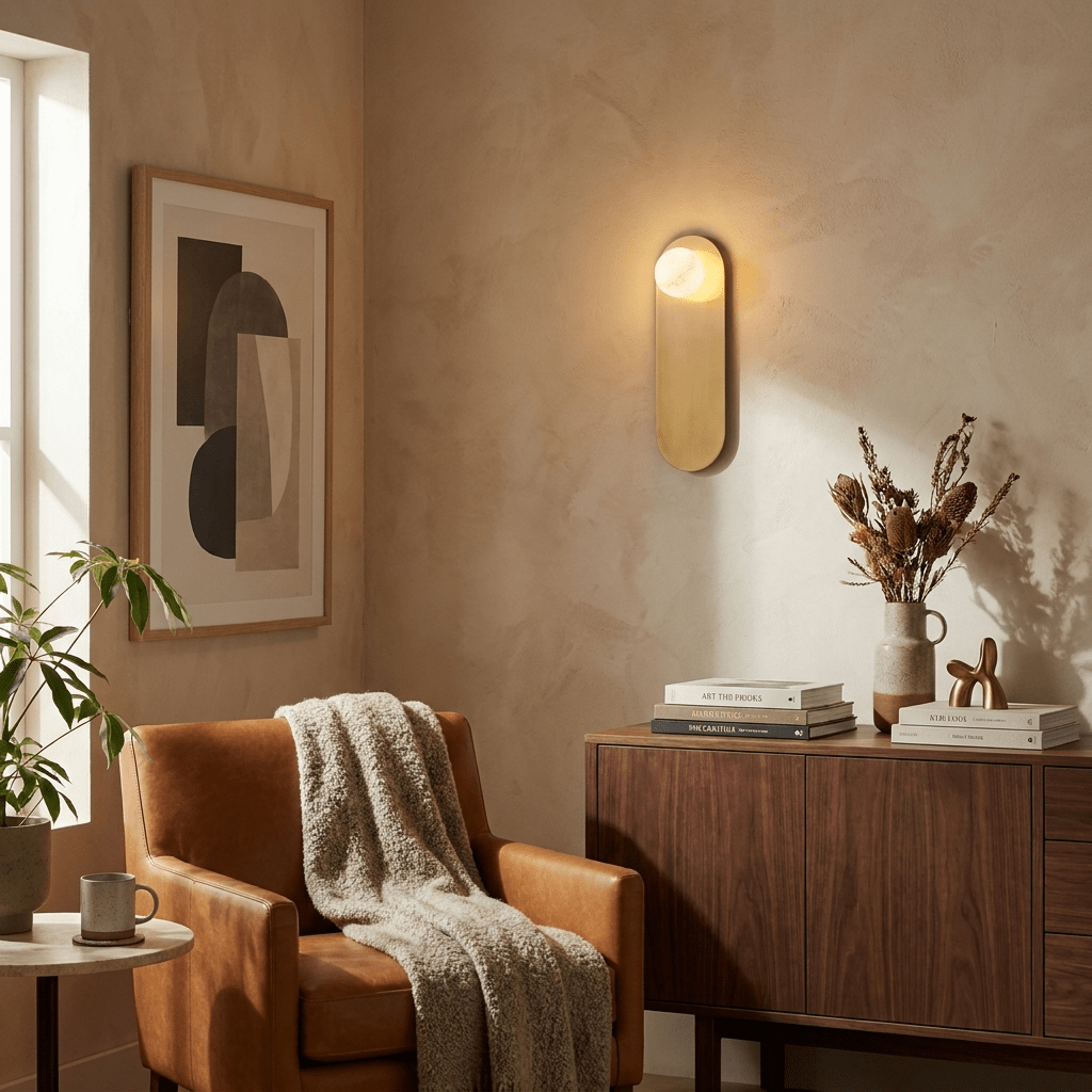Sasso Spanish Alabaster Wall Sconce