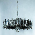 Saturn chandelier by Bling Lighting Studio